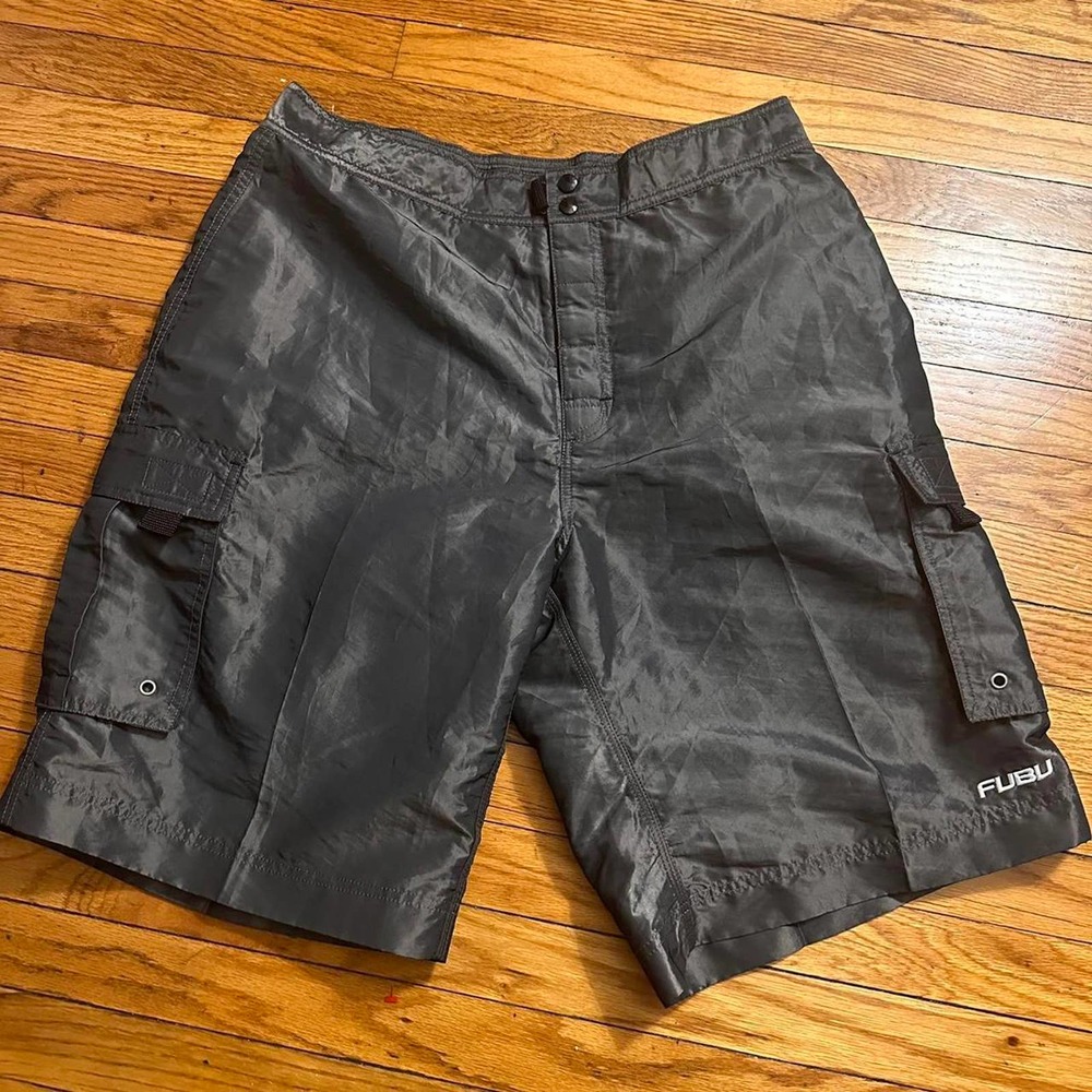 Vintage y2k Baggy Fubu The Collection Shorts